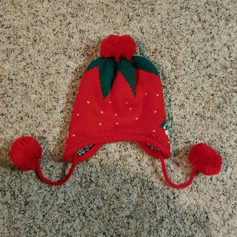 Kids Strawberry Hat